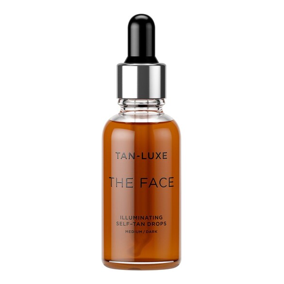 The Face Illuminating Self-Tan Drops - Serum autobronzant pentru fata, Tan Luxe