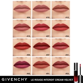 Le Rouge Interdit Cream Velvet - Ruj mat lichid de lunga durata
