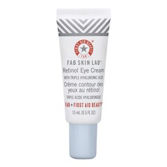 FAB Skin Lab Retinol & Hyaluronic Acid - Crema pentru zona ochilor cu retinol, FIRST AID BEAUTY