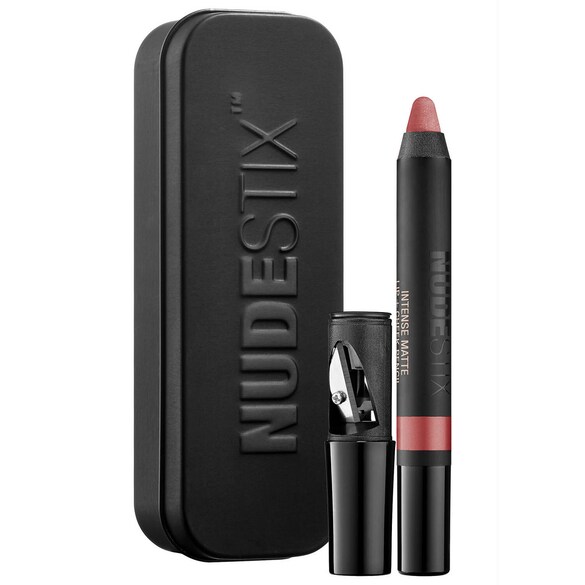 Intense Matte Lip and Cheek Pencil - Creion-ruj pentru buze si obraji, Nudestix