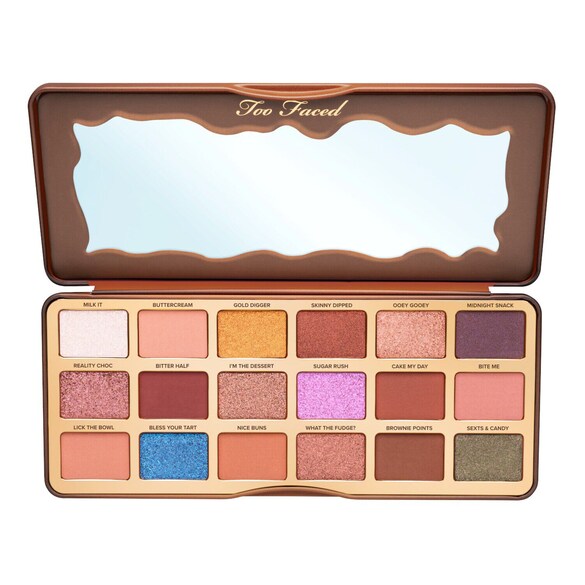 Better Than Chocolate - Paleta farduri de pleoape, Too Faced