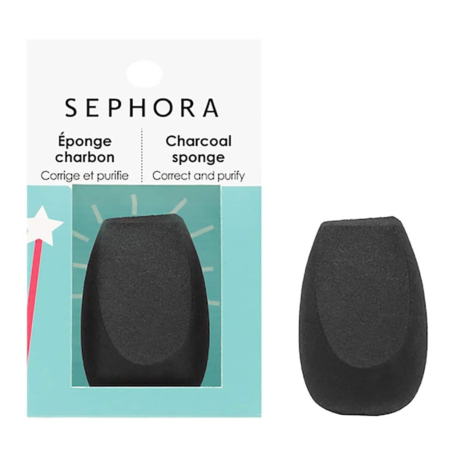 Charcoal sponge - buretel de machiaj