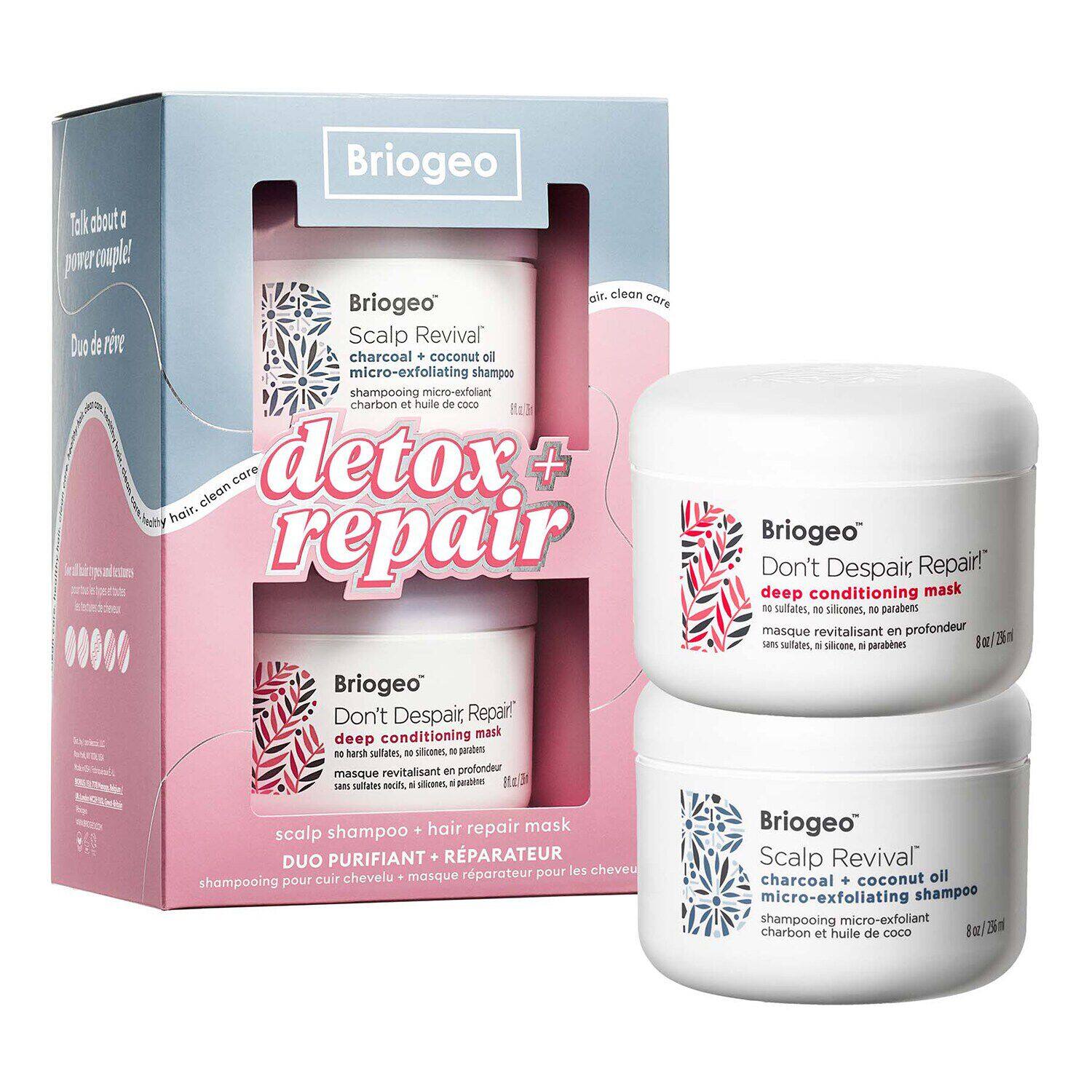 Scalp shampoo + hair mask - set ingrijire par