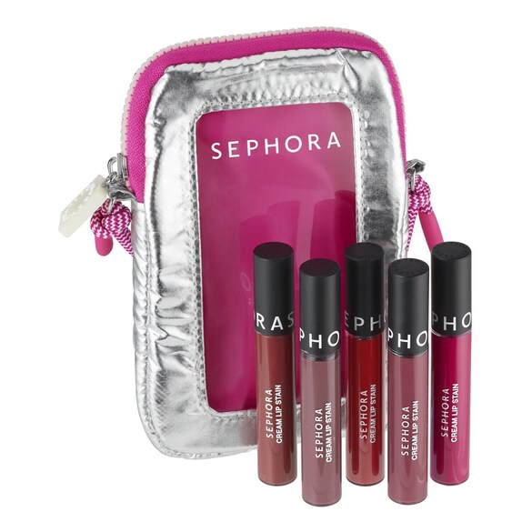 Moving Lights - Set de rujuri catifelate rezistente la transfer Cream Lip Stain, Sephora Collection