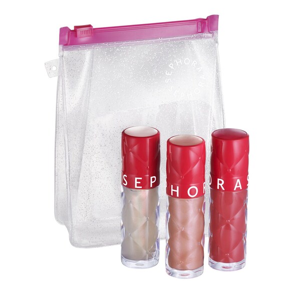 Moving Lights - Set de 3 luciuri de buze pentru volum Outrageous Intense, Sephora Collection