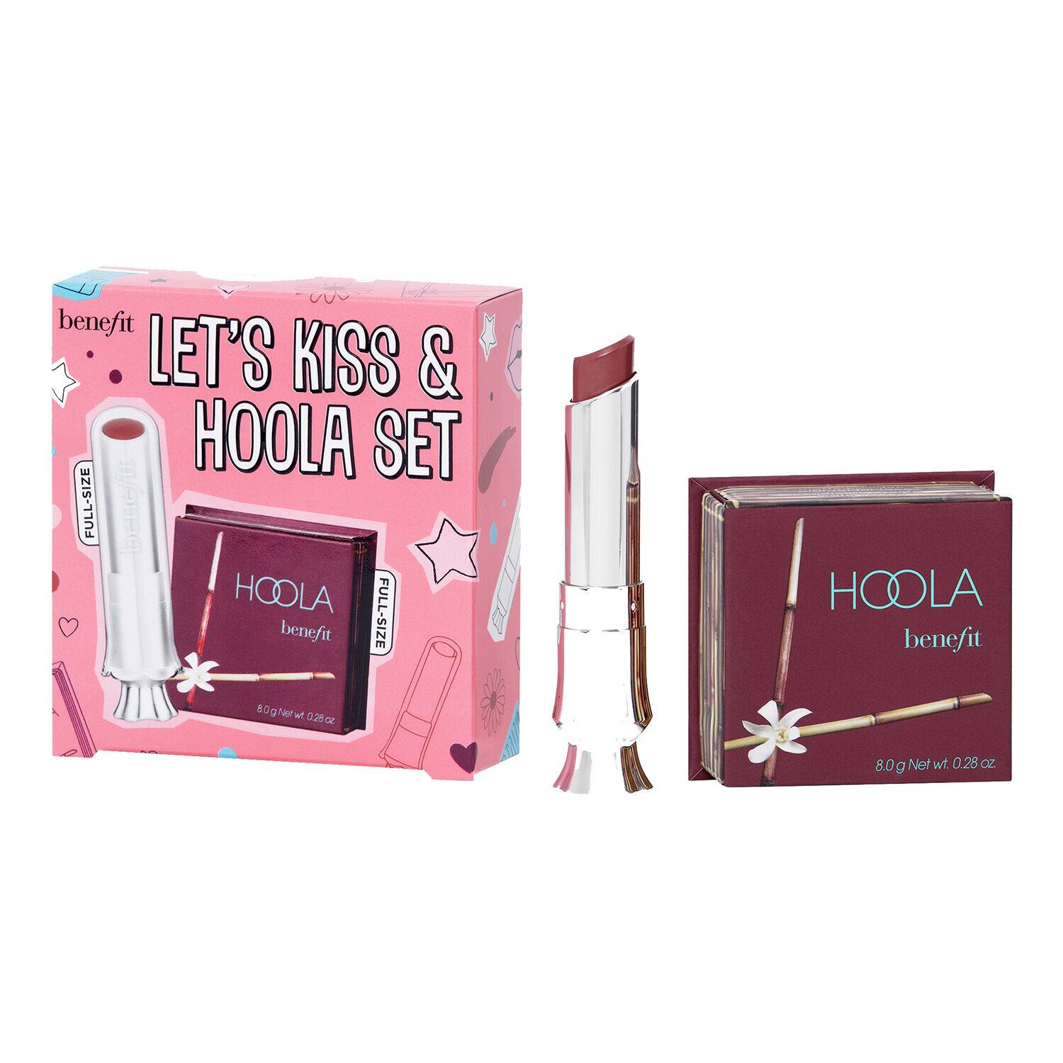 Let's kiss & hoola - set machiaj
