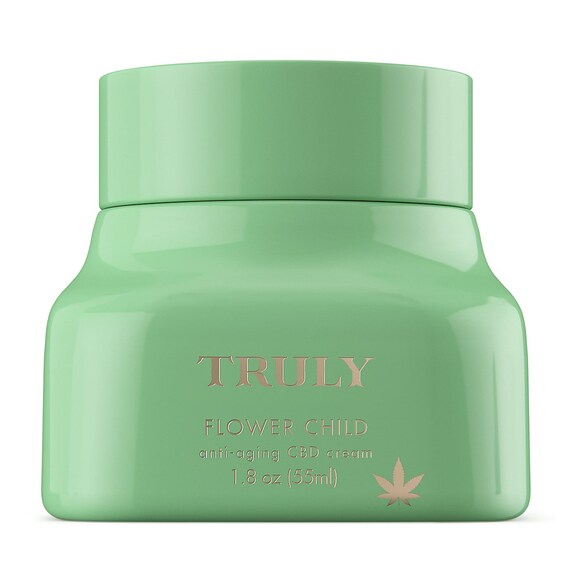 Flower Child Anti-Age CBD Cream - Crema de fata pentru elasticitate, TRULY