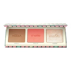 Cheery Cheeks - Paleta in editie limitata fard de obraz, bronzer, iluminator, BENEFIT COSMETICS
