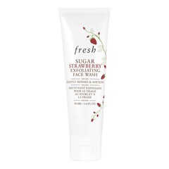 Sugar Strawberry Face Wash - Demachiant exfoliant cu capsune si zahar, Fresh