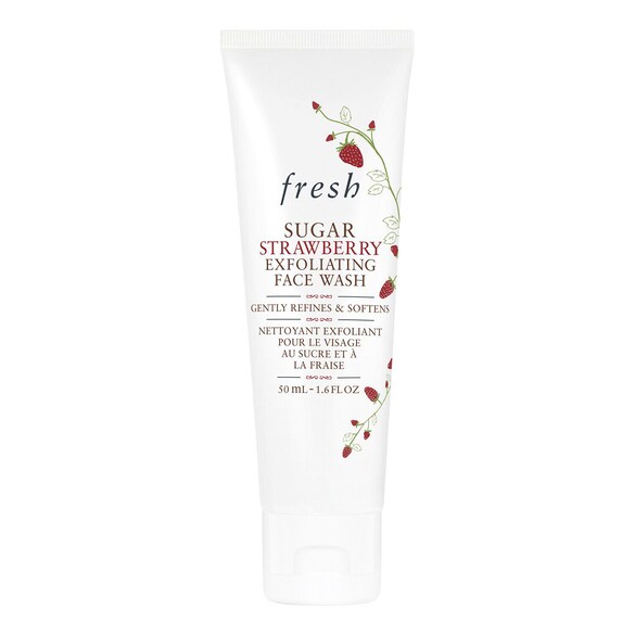 Sugar Strawberry Face Wash - Demachiant exfoliant cu capsune si zahar, Fresh
