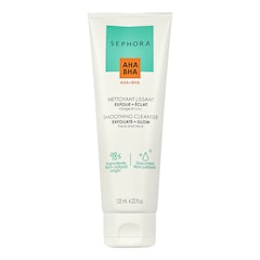 Smoothing Cleanser Exfoliate + Glow - Gel de curatare pentru fata, Sephora Collection