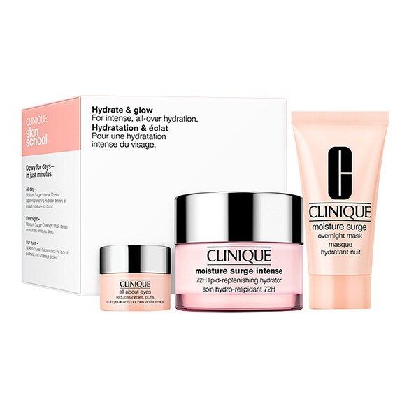 Intense Hydrate + Glow Skincare - Set ingrijire, Clinique