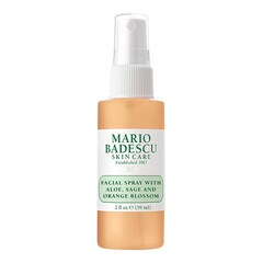 Facial Spray With Aloe, Sage and Orange Blossom Travel Size - Mini spray facial, MARIO BADESCU