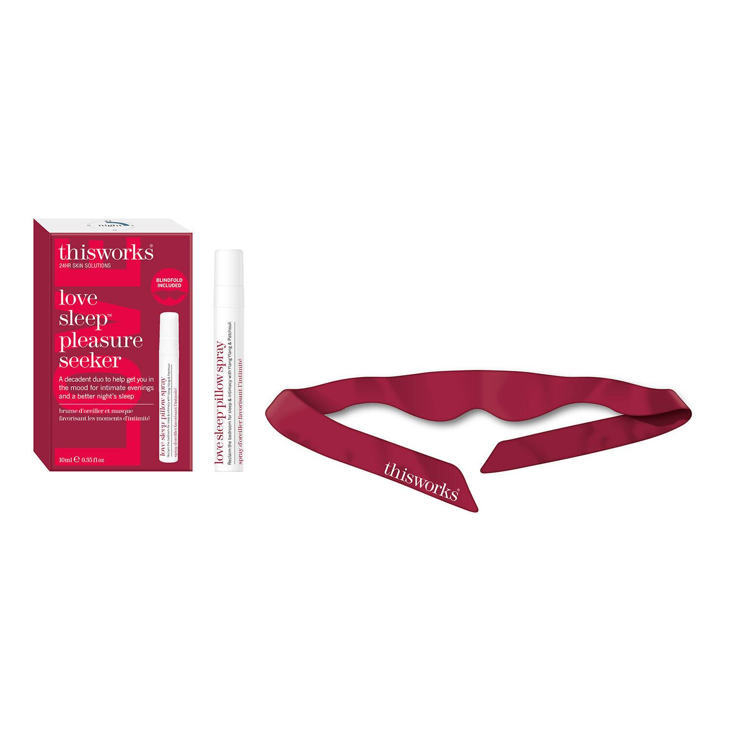 Love sleep pleasure seeker set - set pentru somn linistit