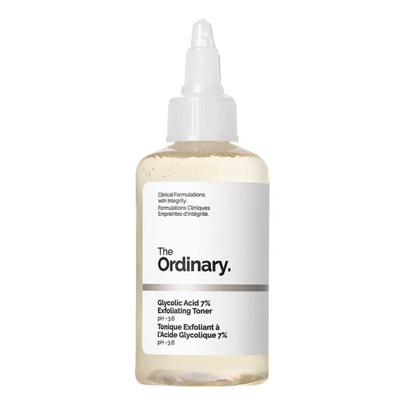 Glycolic Acid 7% Toning Solution - Serum tonic pentru exfoliere, The Ordinary