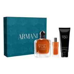 Stronger with You Intensely Eau de Parfum - Set cadou apa de parfum barbati, Armani