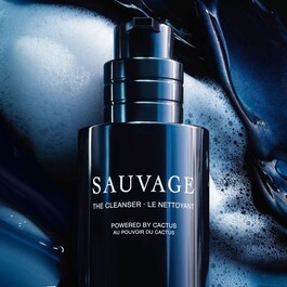 Sauvage The Cleanser - Demachiant pentru față - Cărbune negru și cactus