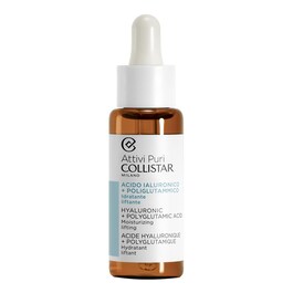 Attivi Puri Hyaluronic + Polyglutamic Acid - Ser hidratant cu efect lifting