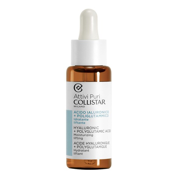 Attivi Puri Hyaluronic + Polyglutamic Acid - Ser hidratant cu efect lifting, COLLISTAR
