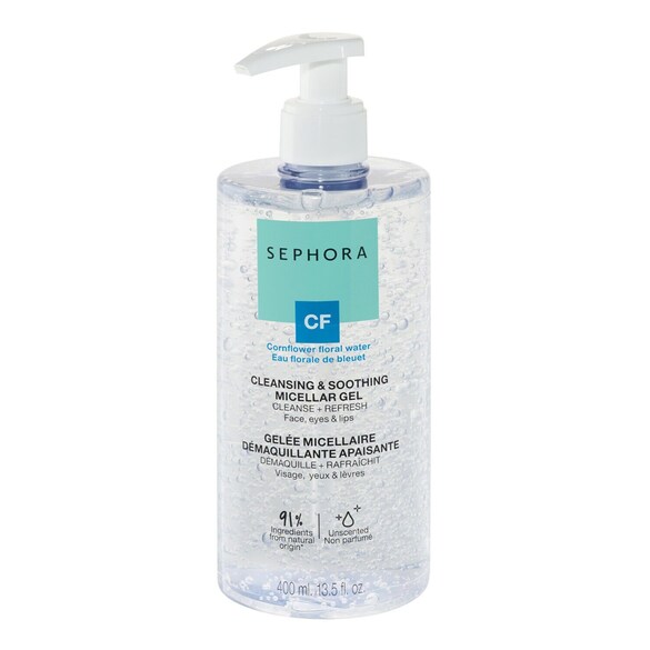 Cleansing & Soothing Micellar Gel - Gel de curatare pentru ten, Sephora Collection