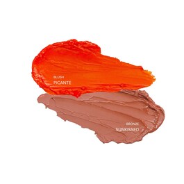 Sunkissed Peach Blush and Bronze 2-Piece Mini Kit - Set Machiaj