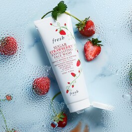 Sugar Strawberry Face Wash - Mini demachiant exfoliant cu capsune