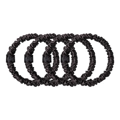 Elastice de par subtiri din matase pura - 4 elastice de par, Slip