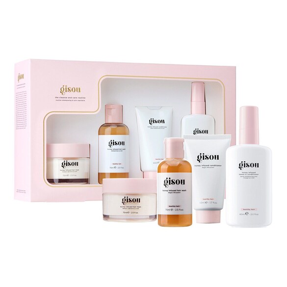 Hydrating Cleanse & Care Set - Set ingrijire par, Gisou