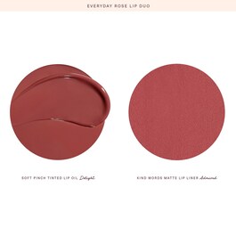 Everyday Rose Lip Oil & Liner Duo - Set machiaj