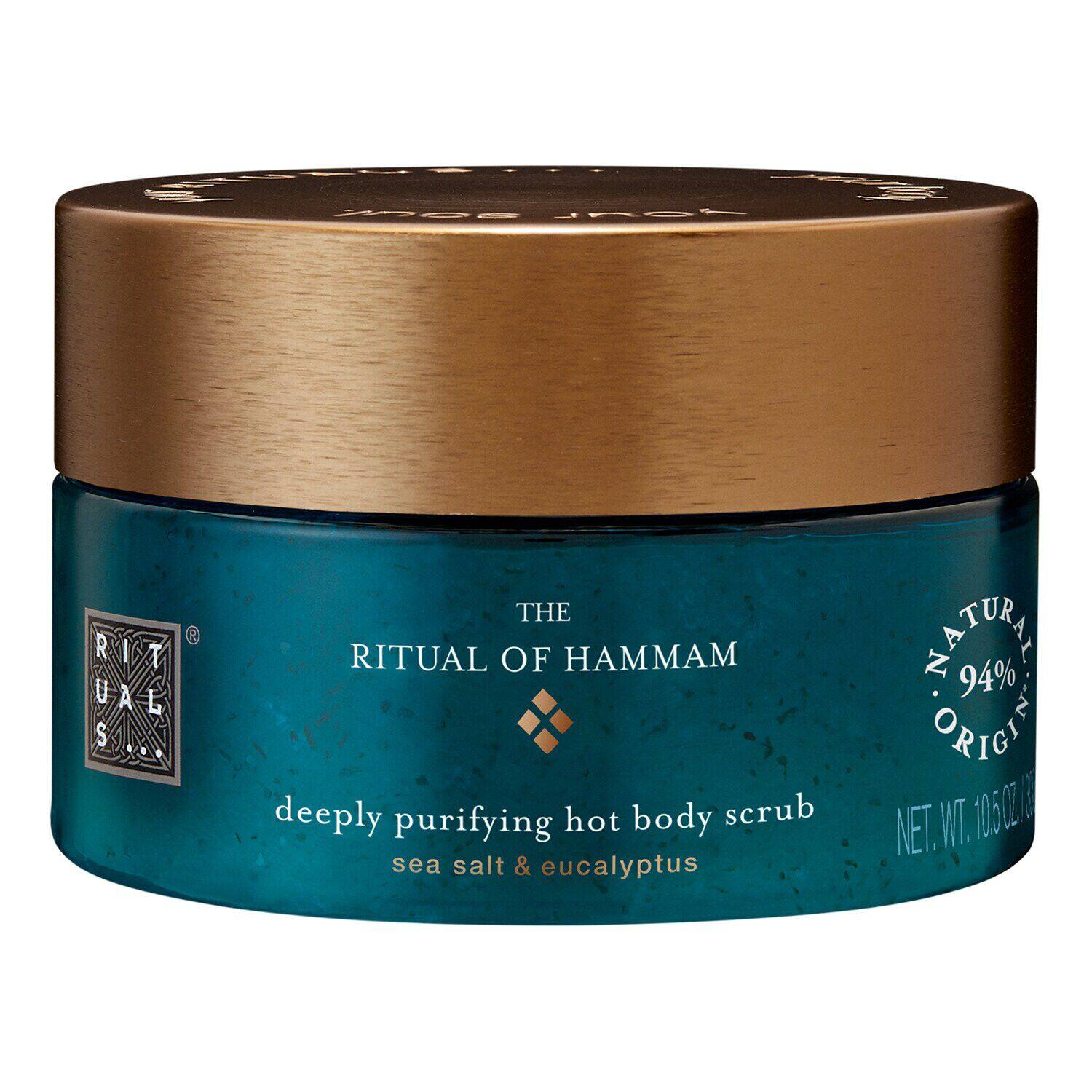 The ritual of hammam hot scrub - exfoliant pentru corp