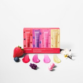 Set de mini-balsamuri de buze - 4 tratamente