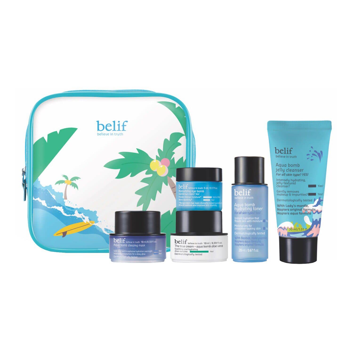 Bestsellers on-the-go - set cu mini produse de ingrijre