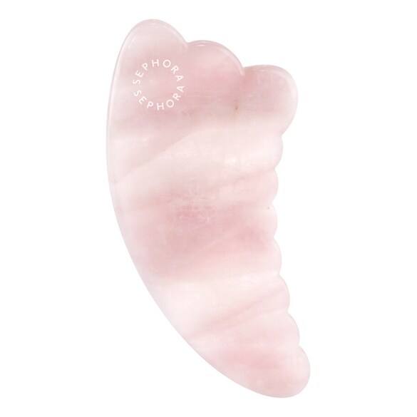 Rose Quartz Body Gua Sha - Accesoriu masaj, Sephora Collection