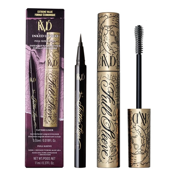 Inked Up Duo - Caseta de machiaj pentru ochi, KVD Beauty