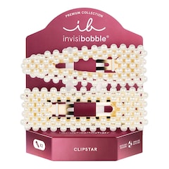 CLIPSTAR PREMIUM Just Pearlfect - Cleme de par, Invisibobble