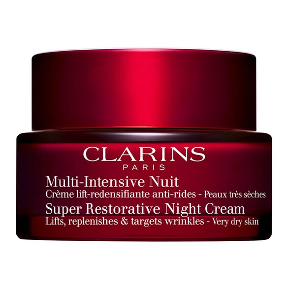 Multi-Intensive Night Dry Skin - Crema anti-imbatranire, CLARINS