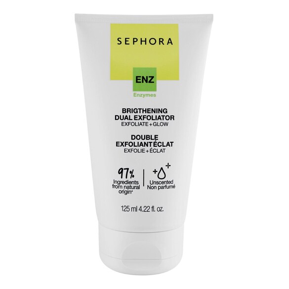 Brightening Dual Exfoliator - Exfoliere + Luminozitate, Sephora Collection