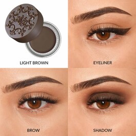 24-Hour Super Brow Long-Wear Pomade - Gel cremos waterproof pentru sprancene