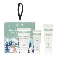 Super Soothers Skin Trio Set - Set ingrijire, REN CLEAN SKINCARE