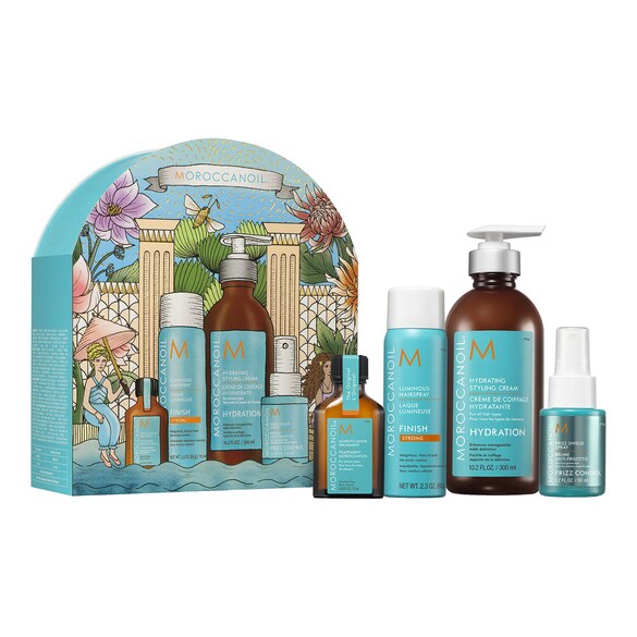 Set de hidratare - Rutina hidratanta pentru par, Moroccanoil