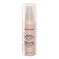 Spray de machiaj GLOW - fixare 12 ore, fără transfer, finisaj luminos, Sephora Collection