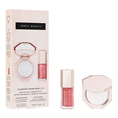 Diamond Bomb Baby Mini Lip Gloss & Highlighter - Set machiaj, FENTY BEAUTY