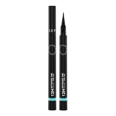 12H Intense Ink Felt Liner - Eyeliner cu varf de fetru ultra-precis si intens, Sephora Collection
