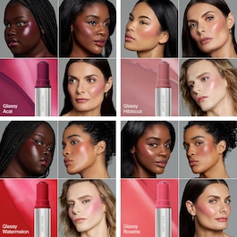 Color Fuse Longwear Glassy Lip + Fard balsam de obraz in stick - Blush crema