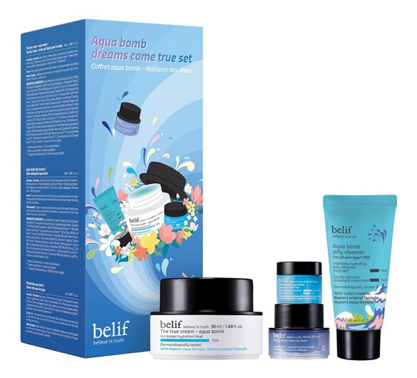 Aqua Bomb Dreams Come True Set - Set ingrijire ten, Belif