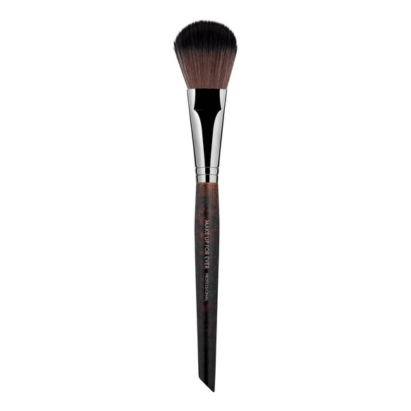 156 Flat Blush Brush - Pensula pentru fard de obraz, MAKE UP FOR EVER