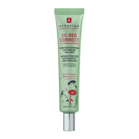 CC Red Correct - Crema CC anti-roseata, Erborian
