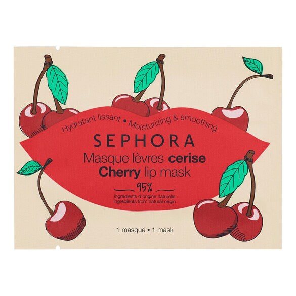 Cherry Lip Mask - Masca pentru buze, SEPHORA COLLECTION