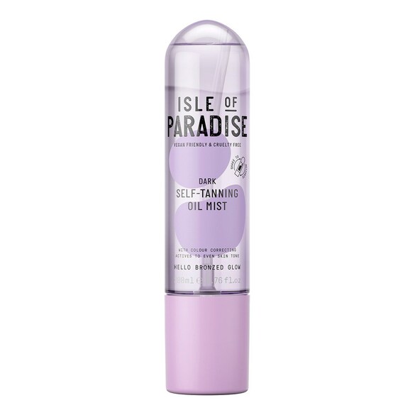 Self-Tanning Oil Mist Dark - Spray pentru bronzare, Isle of Paradise