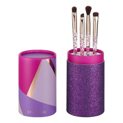 Glitter Brush Set - Set 4 pensule pentru ochi, SEPHORA COLLECTION